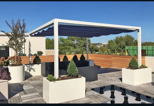 All-weather pedestal flooring system unit